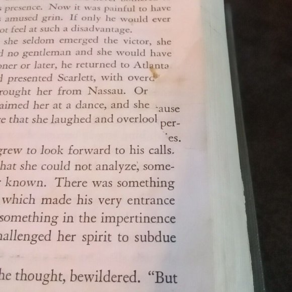 Gone with the Wind Margaret Mitchell 1955 Edition 68th Printing Hardcover - Picture 12 of 15